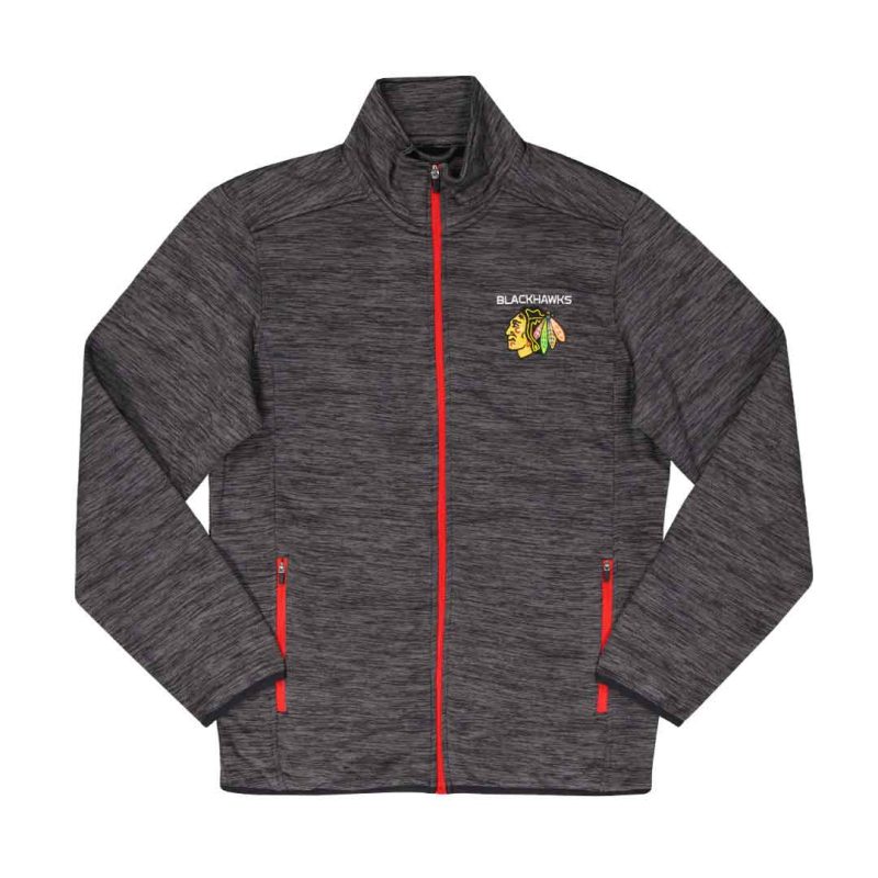 NHL Men s Chicago Blackhawks Full Zip Jacket LA81B375 CHW 01