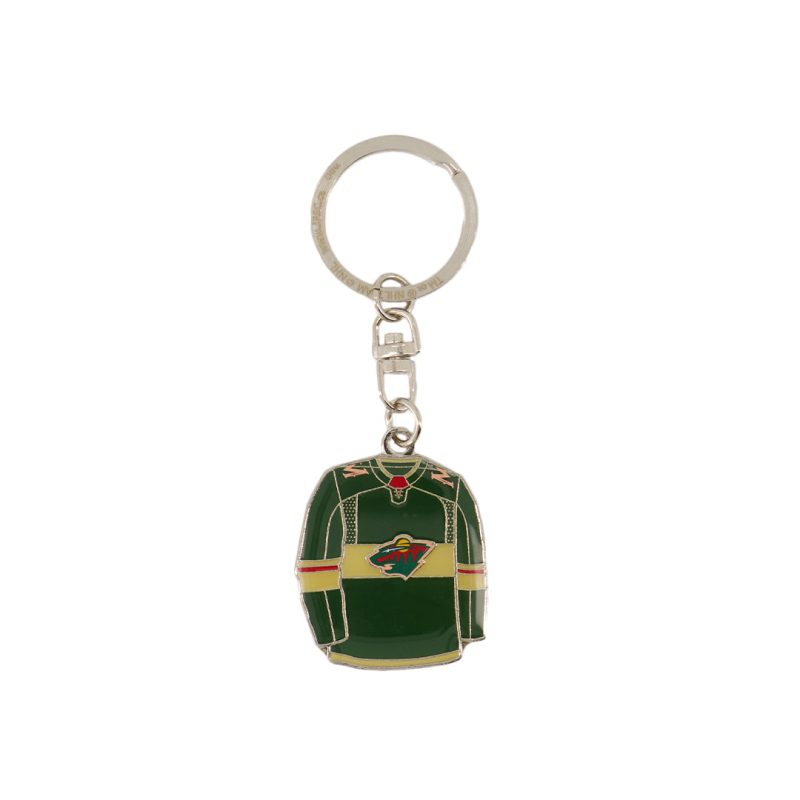 NHL MinnesotaWildJerseyKeyring WILJKR 01