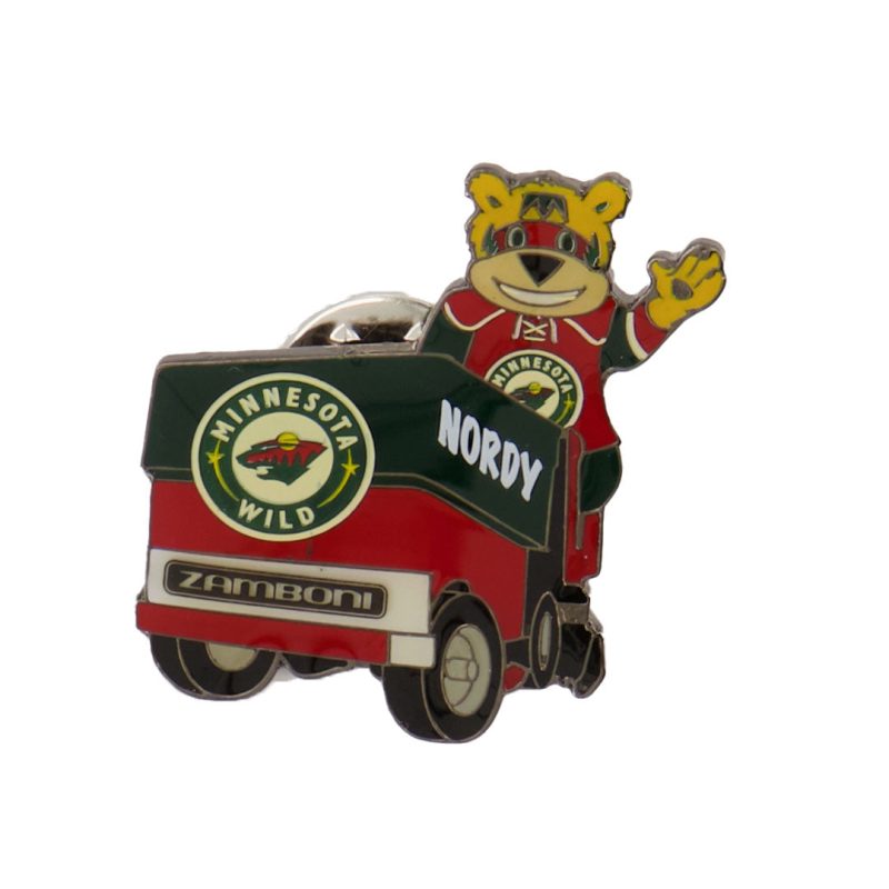 NHL MinnesotaWildMascotZamboniPin WILZAMMAS 01