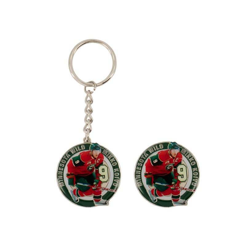 NHL MinnesotaWildMikkoKoivuKeychain MagnetCombo WILNHLPAKCMAG09 01