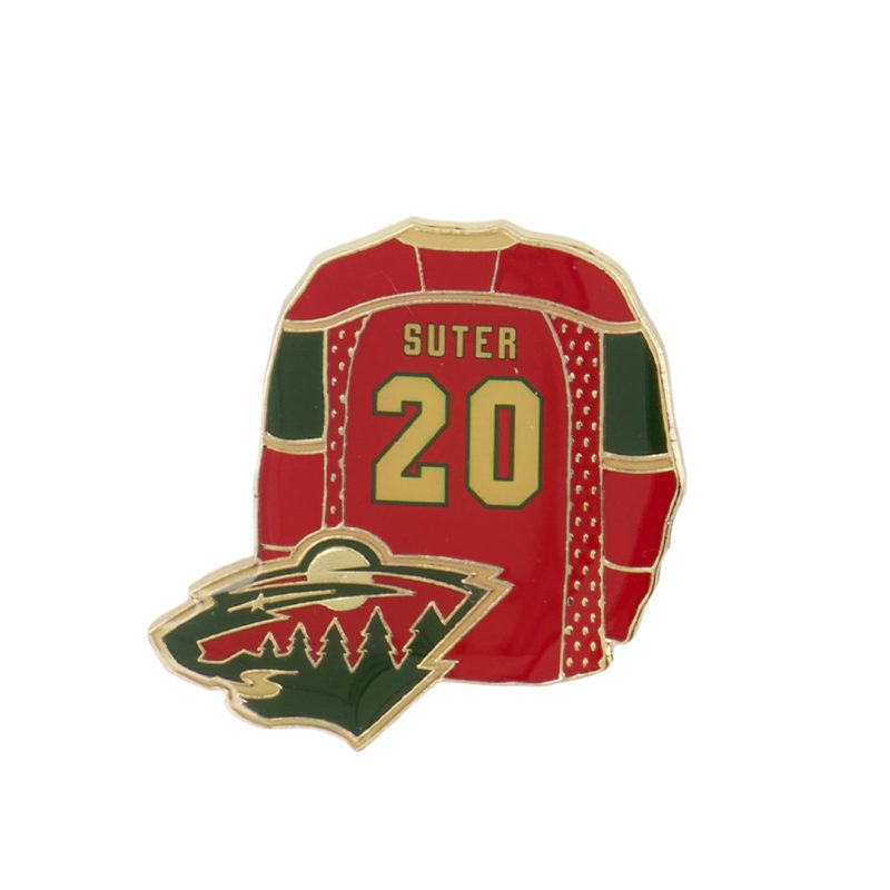 NHL MinnesotaWildSuterJerseyPin WILJEA20 01