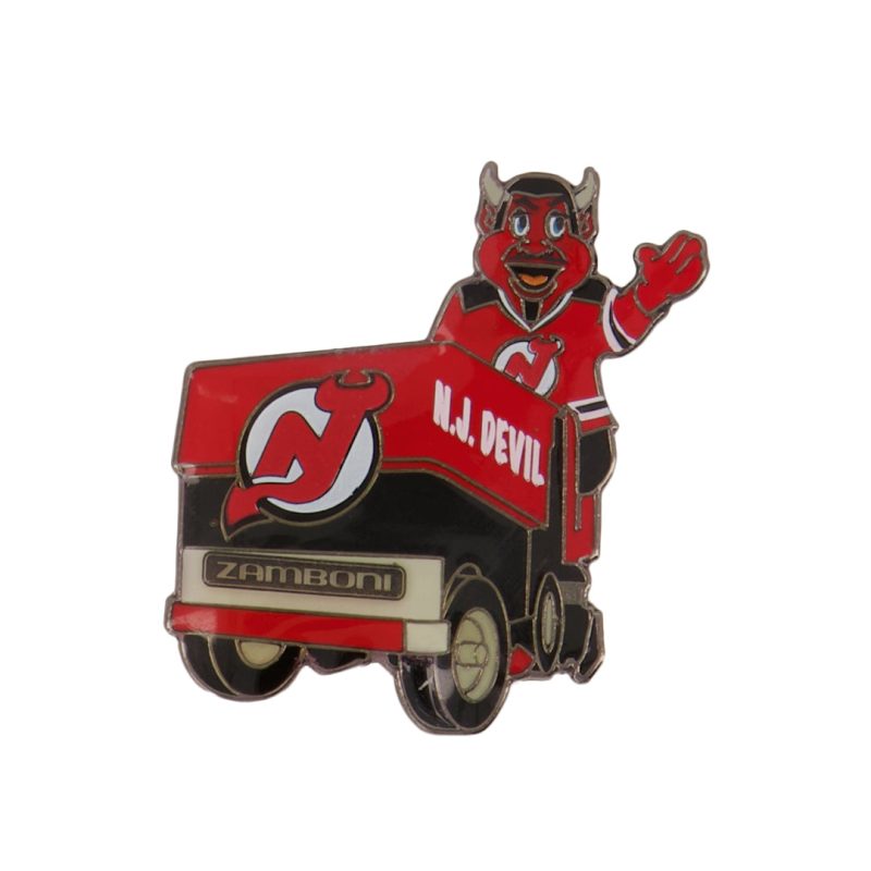 NHL NewJerseyDevilsMascotZamboniPin DEVZAMMAS 01