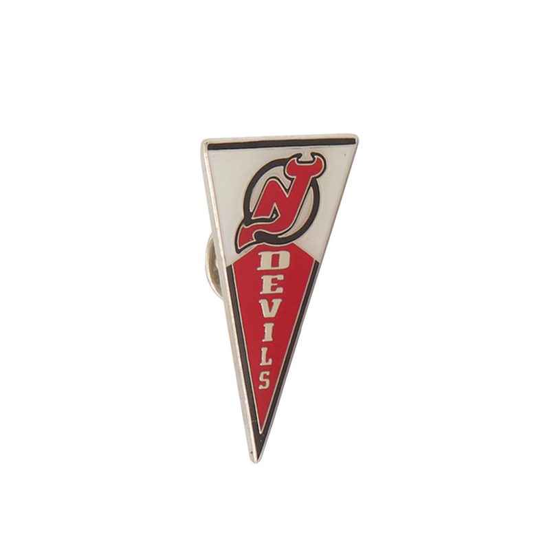 NHL NewJerseyDevilsPennantPin DEVPEN 01