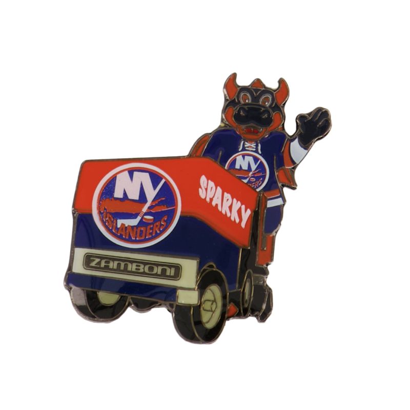 NHL NewYorkIslandersMascotZamboniPin ISLZAMMAS 01