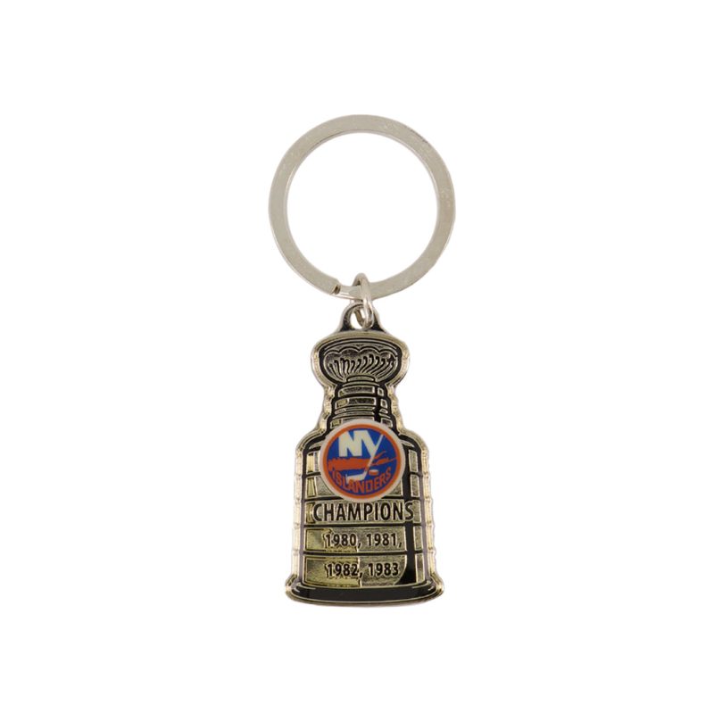 NHL NewYorkIslandersStanleyCupLogoKeychain ISLLOKCUP 01