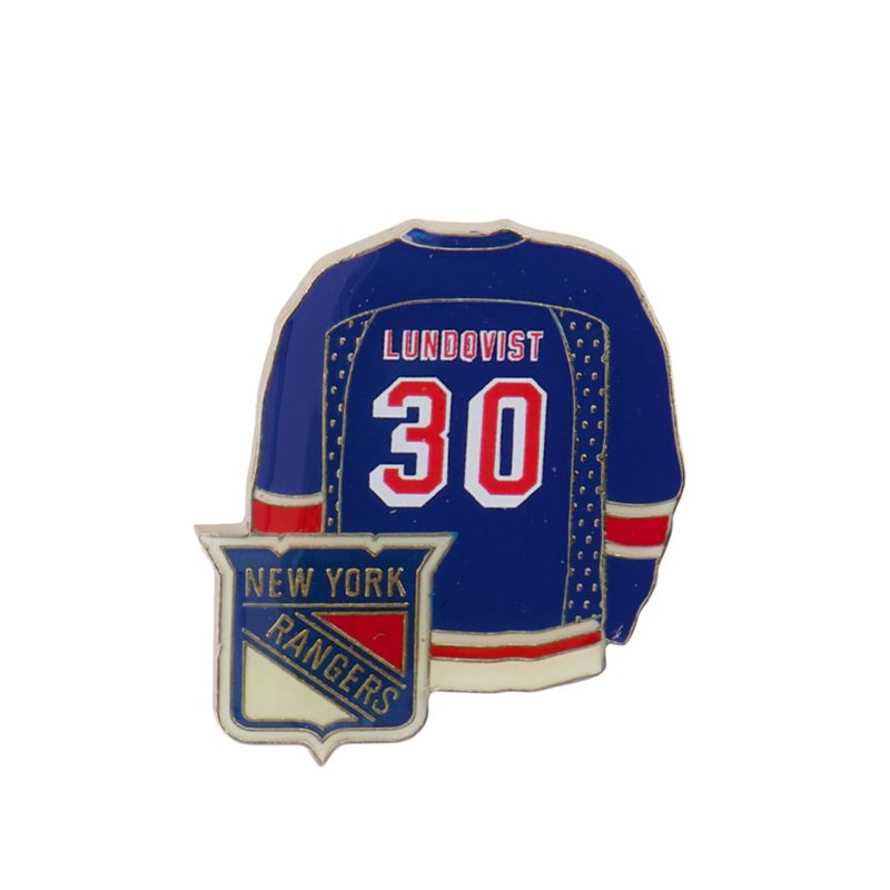 NHL NewYorkRangersHenrikLundqvistJerseyPin RANJEA30 01