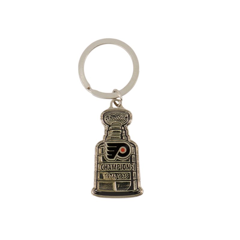 NHL PhiladelphiaFlyersStanleyCupLogoKeychain FLYLOKCUP 01