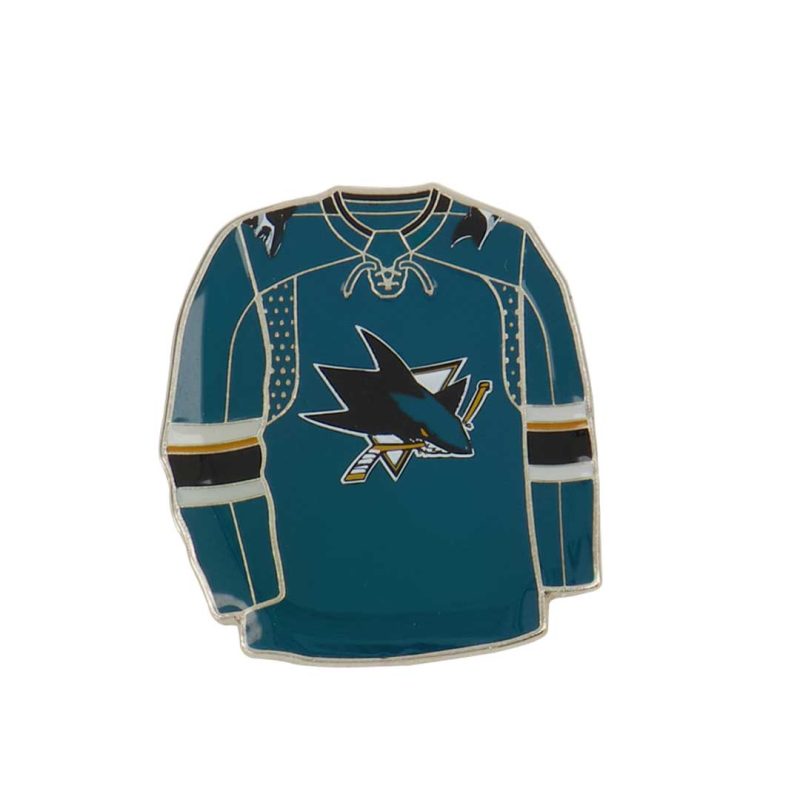 NHL San Jose Sharks Jersey Pin SHAJEA 01