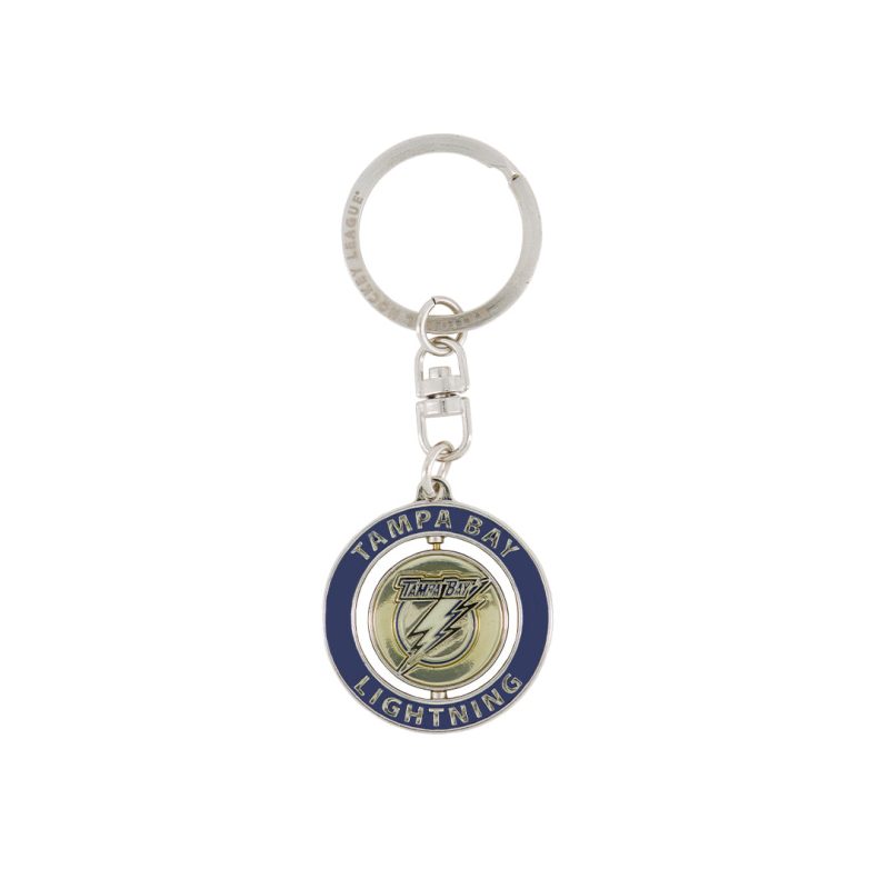 NHL Tampa Bay Lightning Stanley Cup Spinner Keychain LIGSPICUP