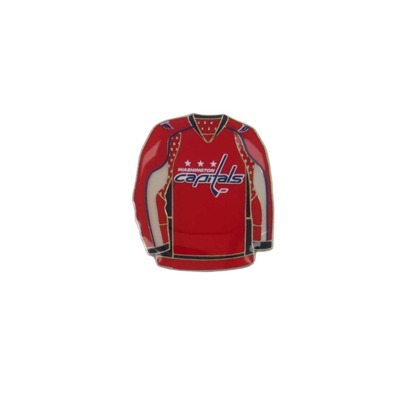 NHL Washington Capitals Jersey Pin Dark Sticky CAPJEAS 01