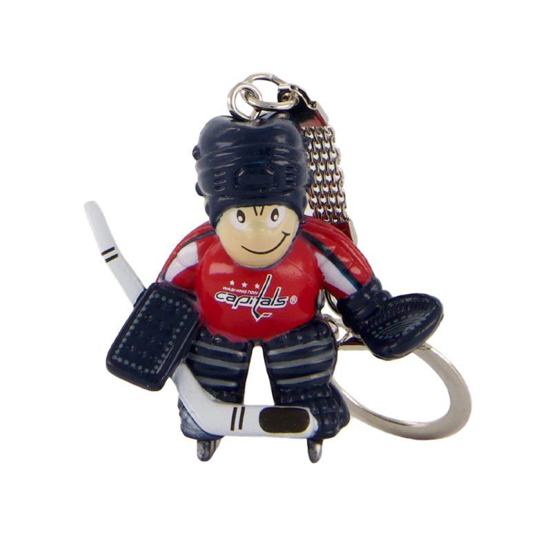 NHL WashingtonCapitalsGoalieKeychain CAPGOA 01