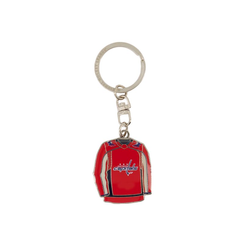 NHL WashingtonCapitalsJerseyKeyring CAPJKR 01