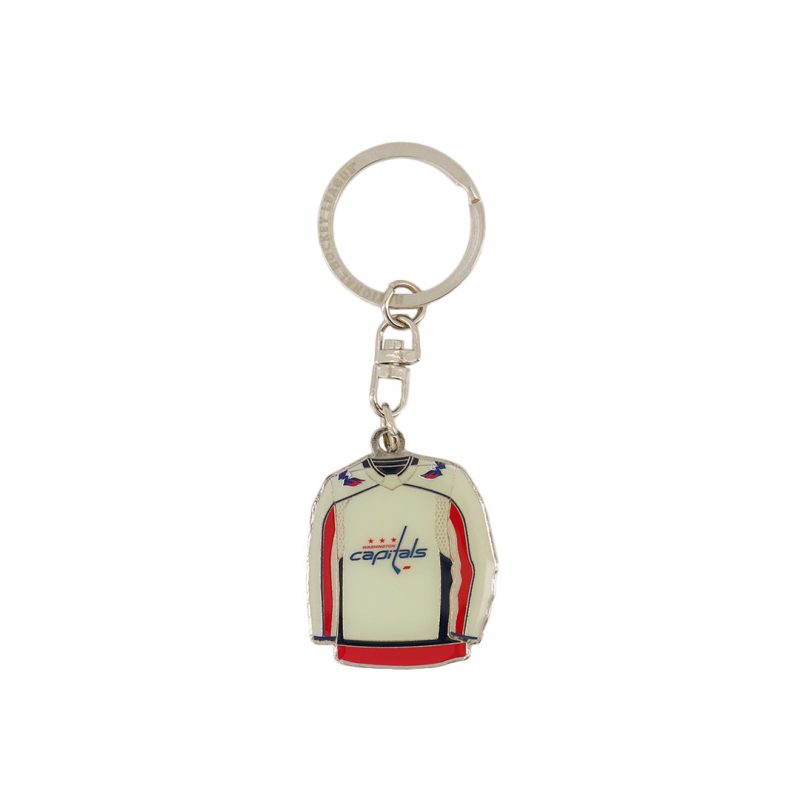 NHL WashingtonCapitalsJerseyKeyring CAPJKR 02