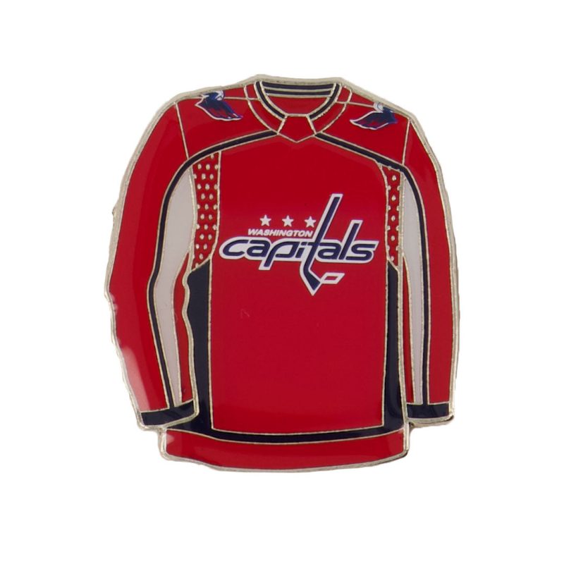 NHL WashingtonCapitalsJerseyPin Dark CAPJEA