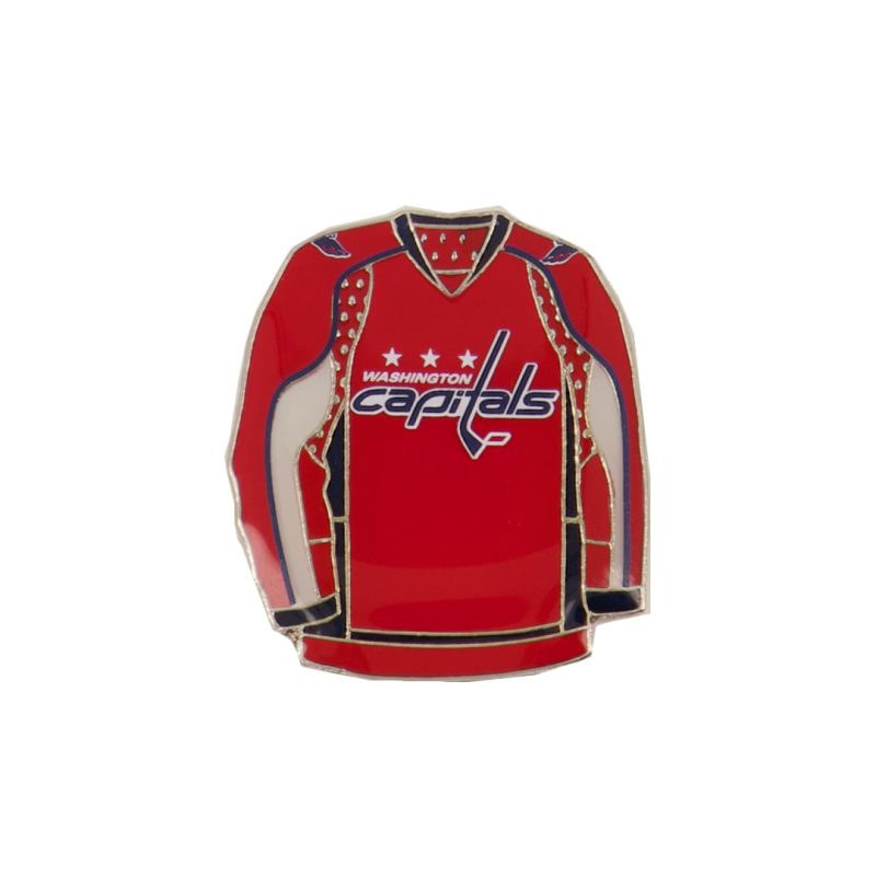 NHL WashingtonCapitalsJerseyPin Dark CAPJPD 01