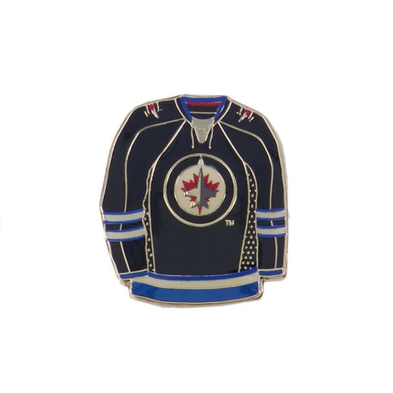 NHL WinnipegJetsJerseyPin Dark JTSJPD 01