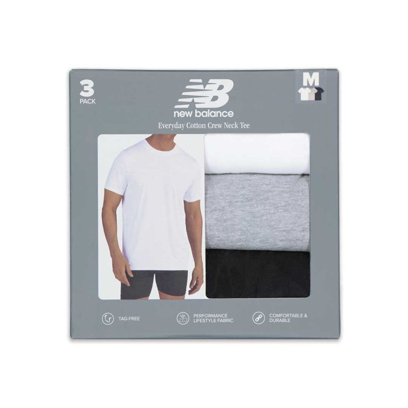 New Balance Men s 3 Pack Cotton T Shirt NB 3026 3 116N 5