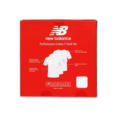 New Balance Men s 3 Pack V Neck Cotton T Shirt NB 3045 3 103N 4