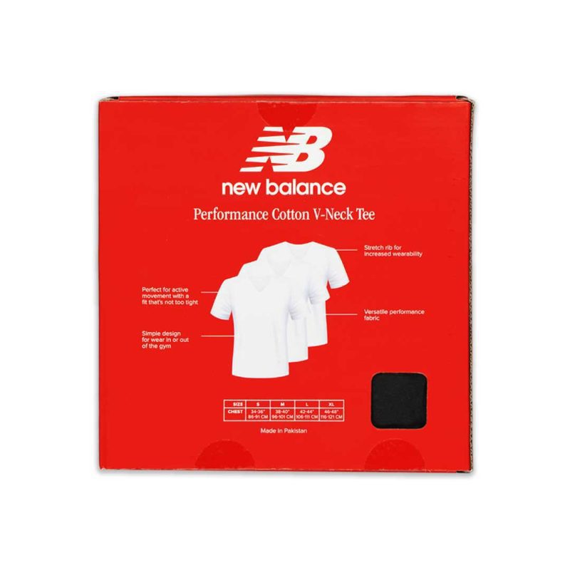 New Balance Men s 3 Pack V Neck Cotton T Shirt NB 3045 3 959N 6