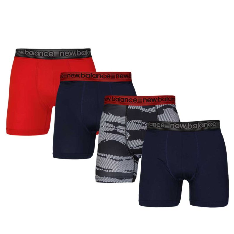 New Balance Men s 4 Pack Premium Boxer Brief NB 3017 4 263N 01