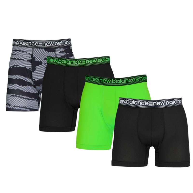 New Balance Men s 4 Pack Premium Boxer Brief NB 3017 4 270N 5