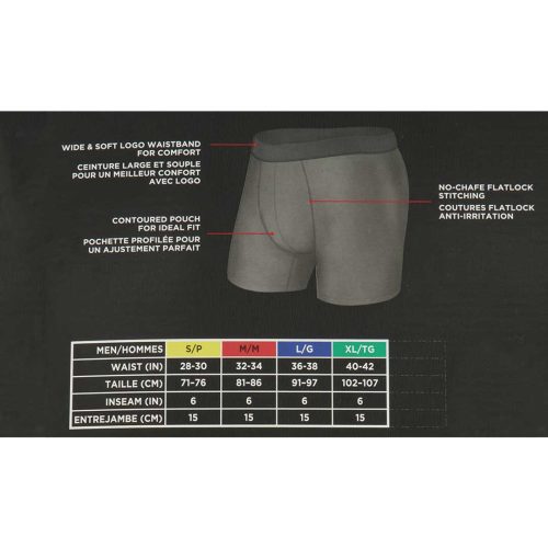 New Balance Men s 5 Pack Performance Boxer Brief NB5BOX BLU 6