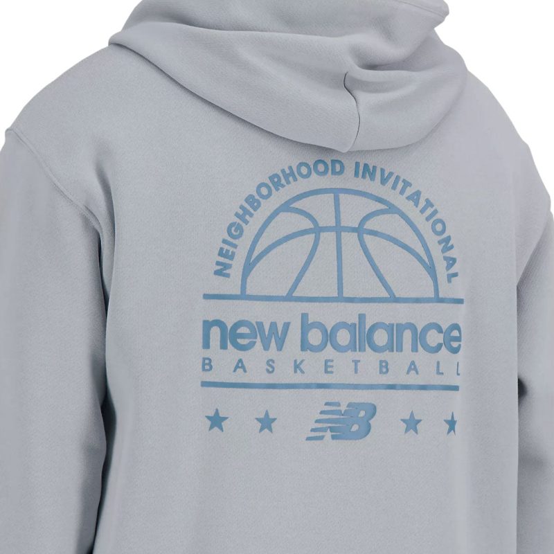 New Balance Men s Hoops Invitational Hoodie MT31581 AL 03