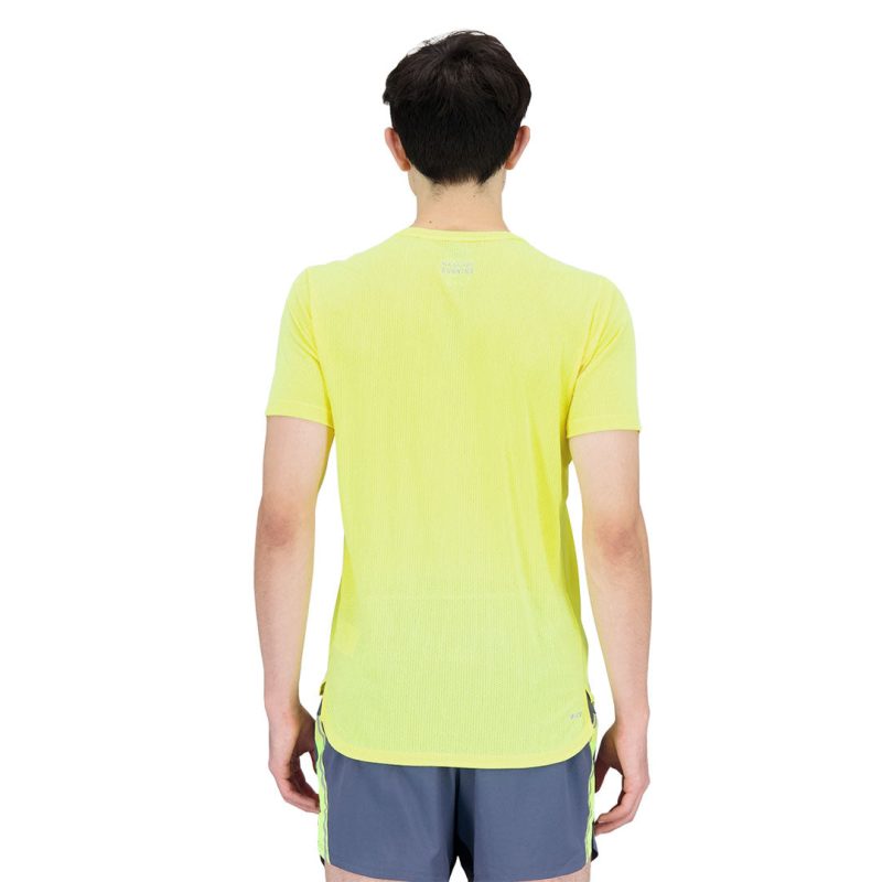 New Balance Men s Impact Run Short Sleeve T Shirt MT21262 CSE 03