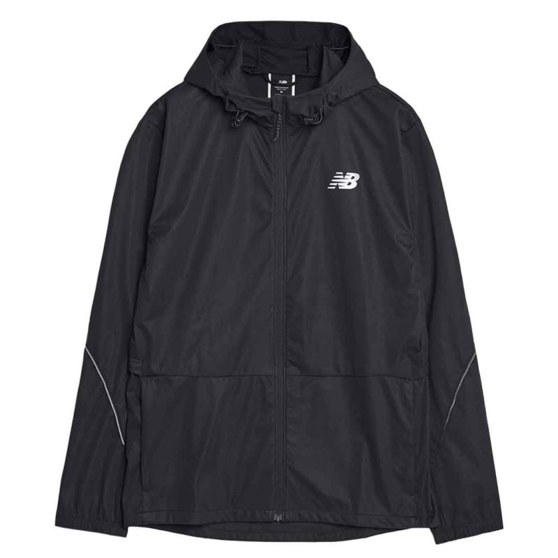 New Balance Men s Impact Run Water Defy Jacket MJ21266 BK 1