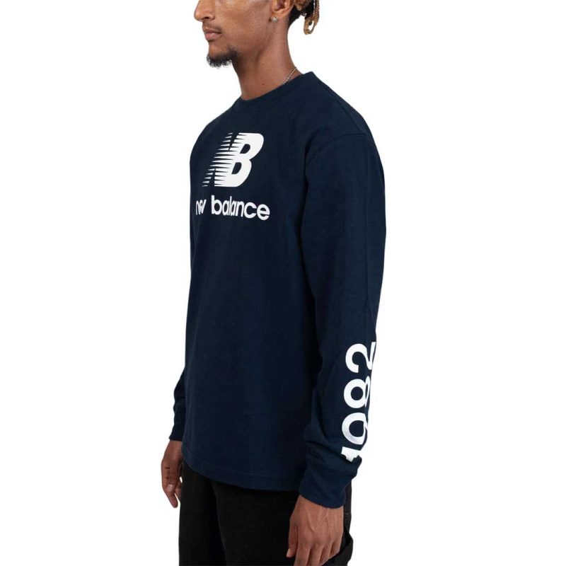 New Balance Men s MADE In USA Long Sleeve T Shirt MT21548 NGO 3