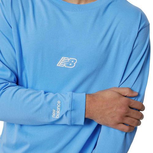 New Balance Men s Magnify Long Sleeve T Shirt MT23515 SK 5