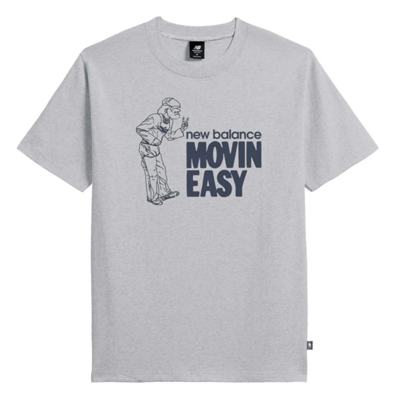 New Balance Men s Movin Easy T Shirt MT33903 AG 01