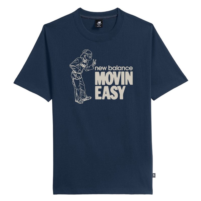 New Balance Men s Movin Easy T Shirt MT33903 NNY 01