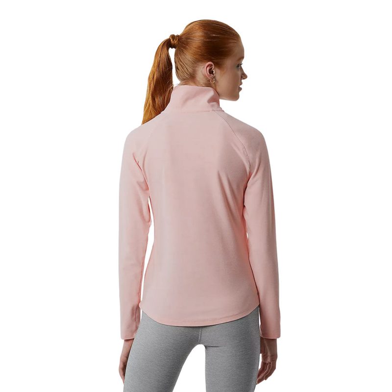 New Balance Women s 1 2 Zip Sweater WT11467 PH3 03