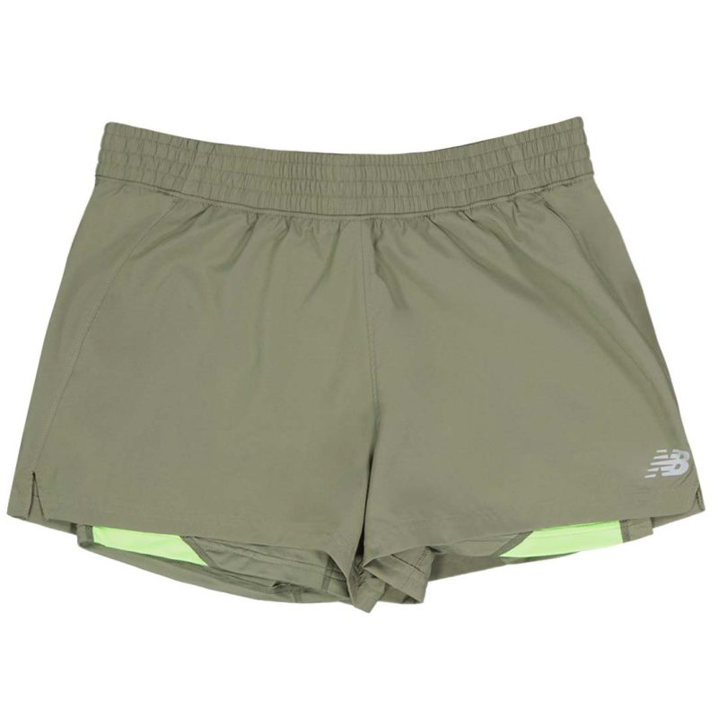 New Balance Women s 2 In 1 Short WS21459 CGN 1