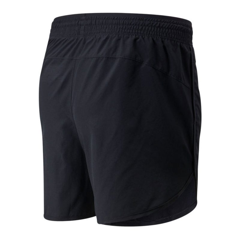 New Balance Women s Accelerate 5 Inch Shorts WS01209 BK 02