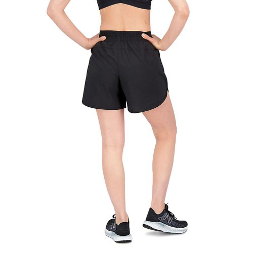 New Balance Women s Accelerate 5 Inch Shorts WS01209 BK 04