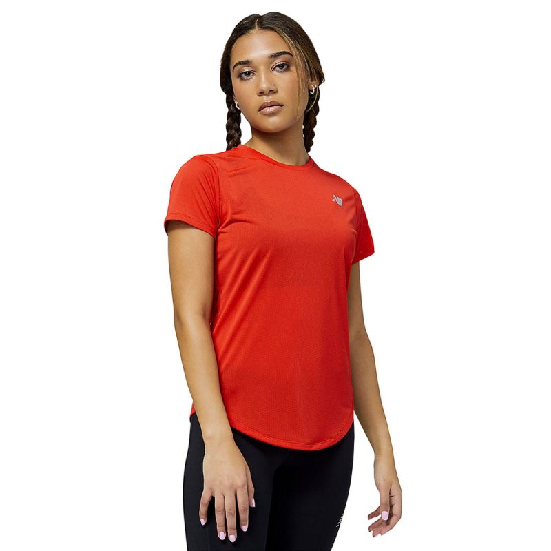 New Balance Women s Accelerate Short Sleeve T Shirt WT23222 TRD 03