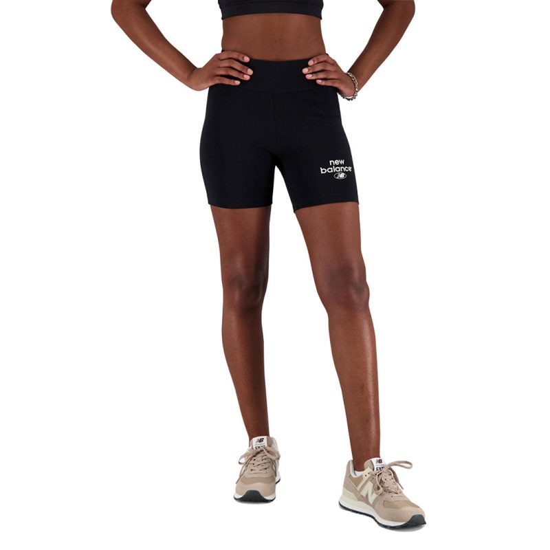 New Balance Women s Bike Shorts WS31504 BK 02