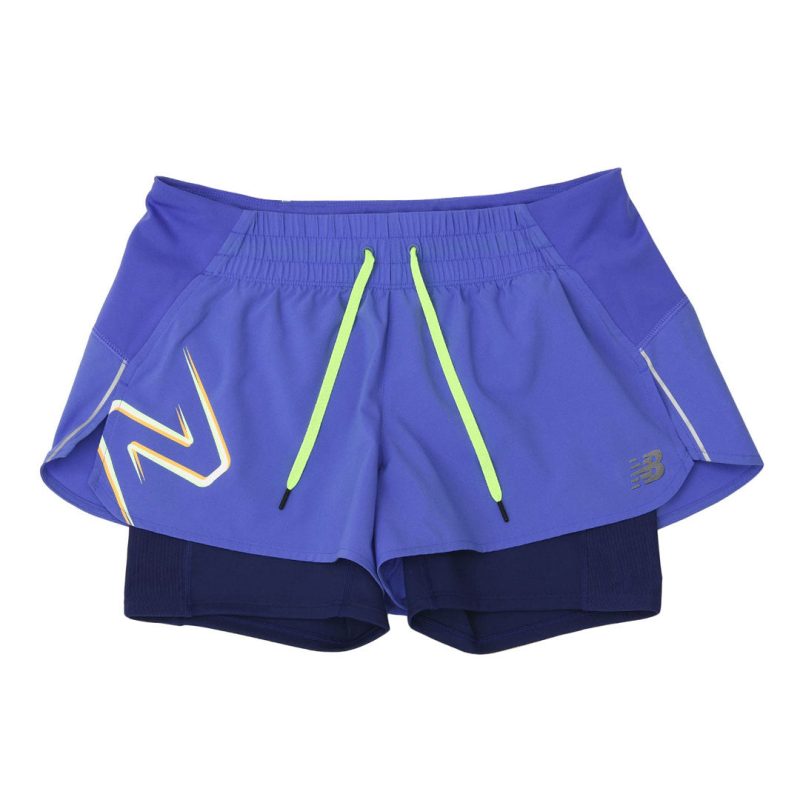 New Balance Women s Impact Run 2in1 Shorts WS21271 ARA 01