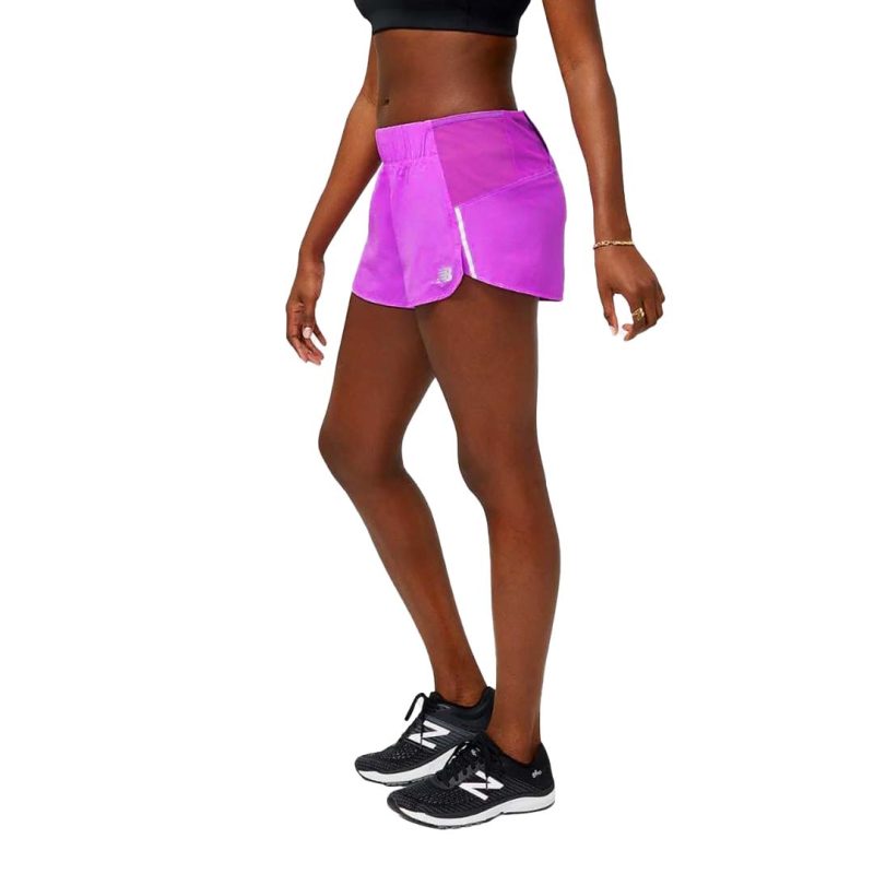 New Balance Women s Impact Run 3 Shorts WS21267 COM 3