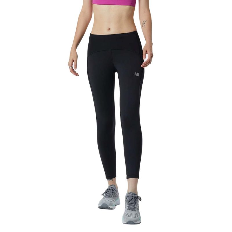 New Balance Women s Impact Run Crop Tights WP21275 BK 2