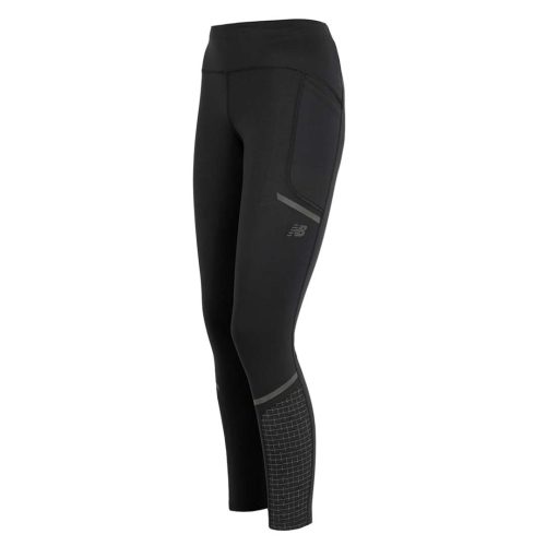 New Balance Women s Impact Run Luminous Heat Tights WP33258 BK 5