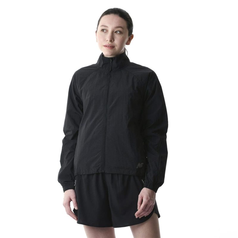 New Balance Women s Impact Run Packable Jacket WJ21264 BK 02