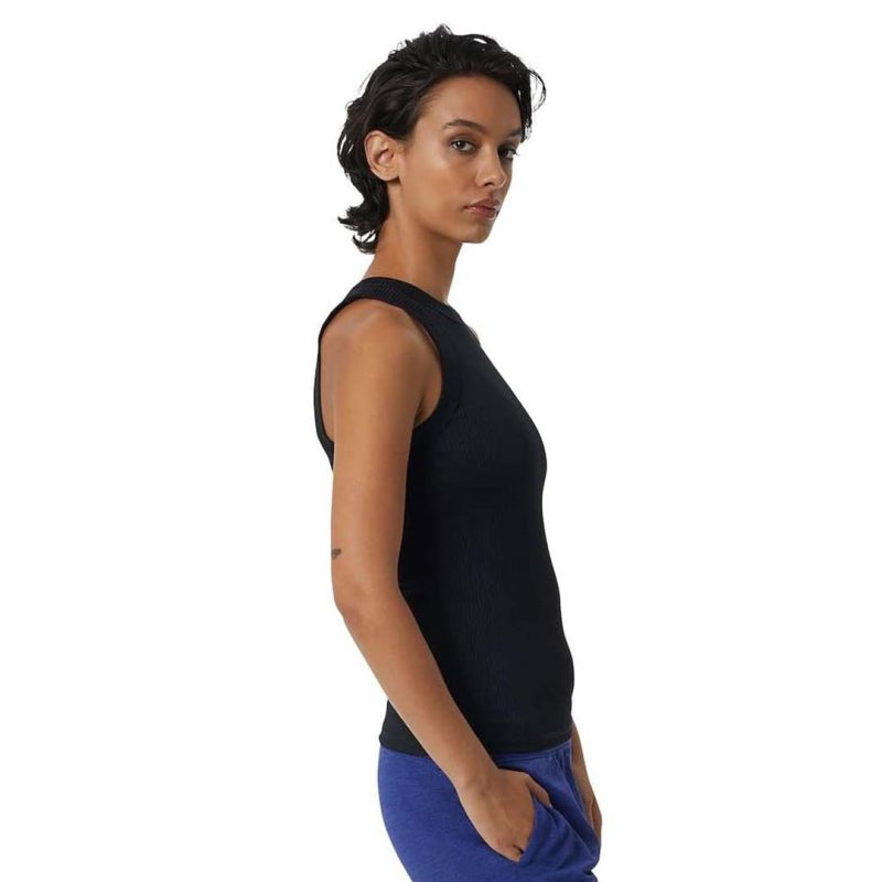 New Balance Women s Perfect Rib Tank Top WT21108 BK 3