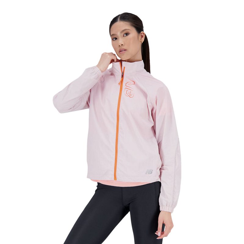 New Balance Women s Run Light Jacket WJ21265 SOI 02