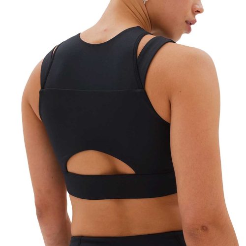 New Balance Women s Shape Shield Crop Bra WB21110 BK 5