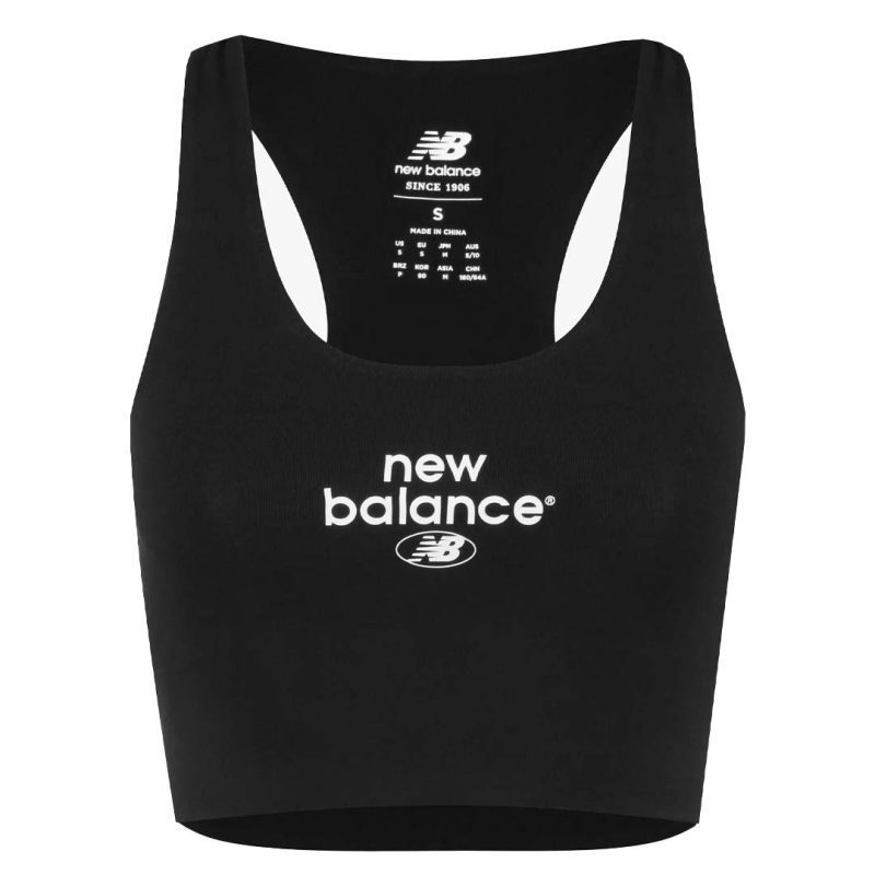 New Balance Women s Sports Bra WB31500 BK 4