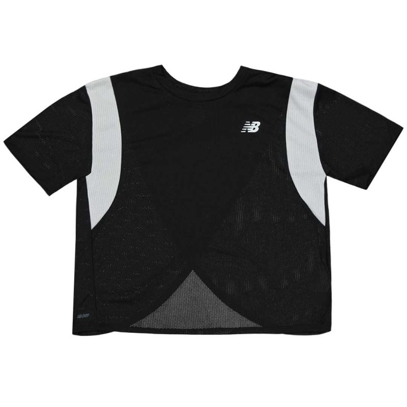 New Balance Women s Tech Training T Shirt WT21462 BK 1