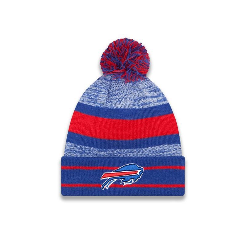 New Era Buffalo Bills Cuff Pom Knit 11239810 01